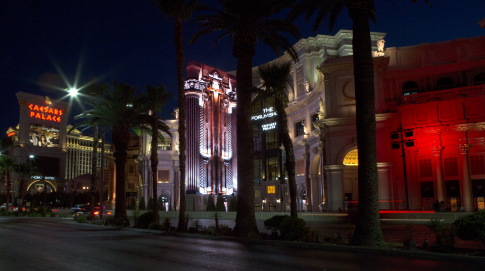 Forum Shops at Caesars Palace: A multi-media marquee