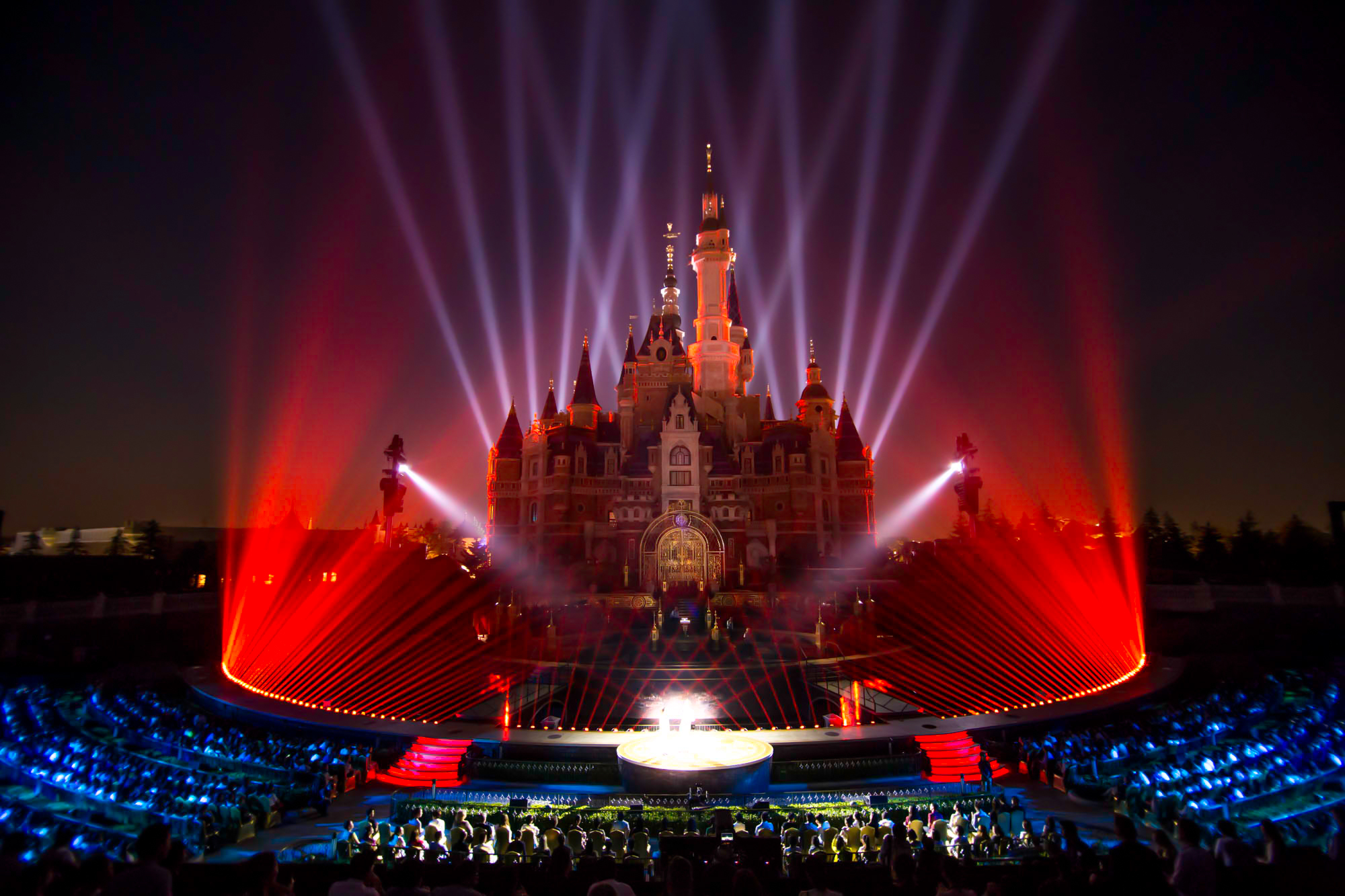 Grand Opening Ceremony of the largest Disney castle in the 