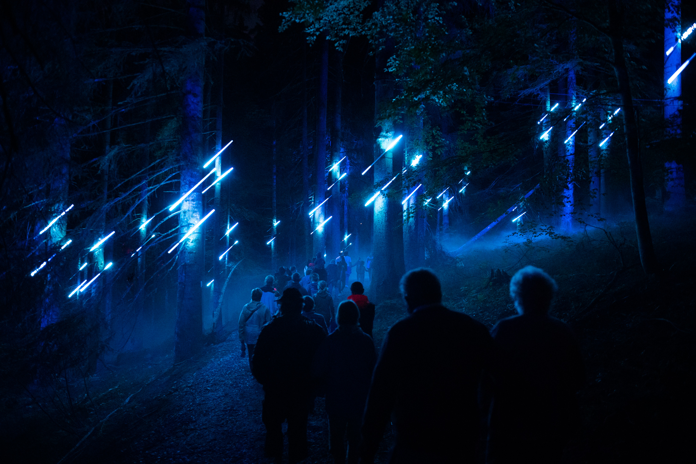 Lumina Night Walks light up the summer night | Moment Factory